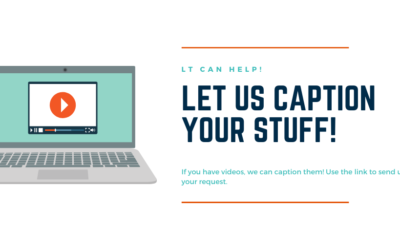 We Can Help With Captioning!